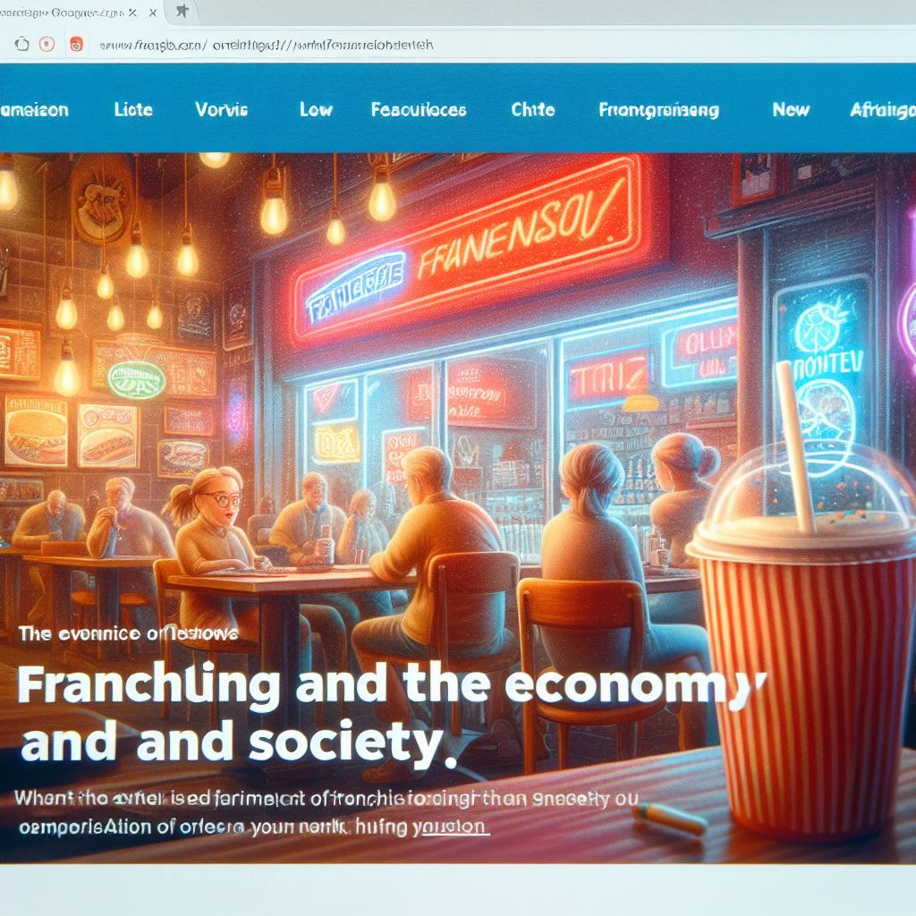 FRANCHISE AND THE ECONOMY AND SOCIETY